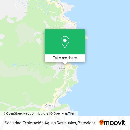 Sociedad Explotación Aguas Residuales map