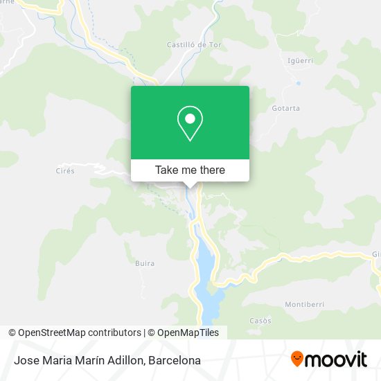 Jose Maria Marín Adillon map