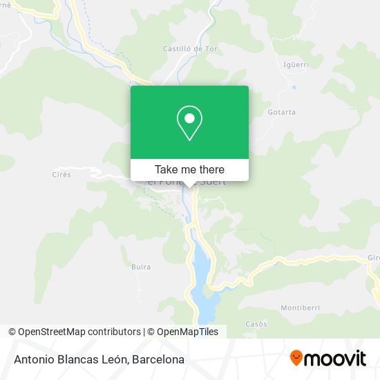 Antonio Blancas León map