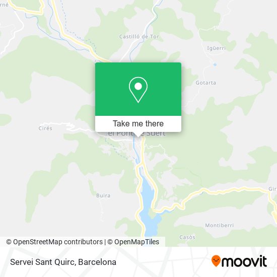 Servei Sant Quirc map