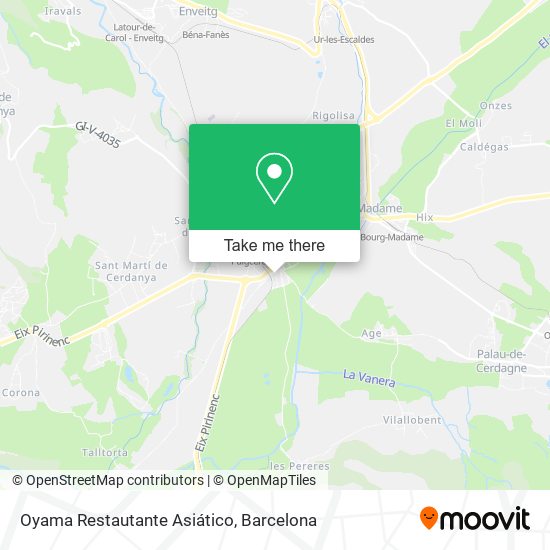 Oyama Restautante Asiático map
