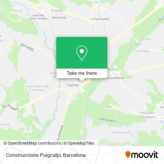 Construccions Puigcalpi map