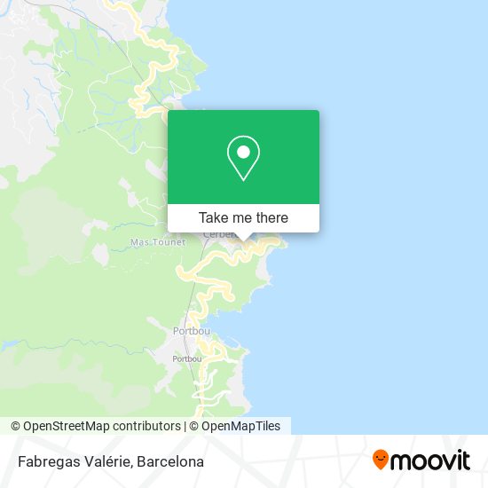 Fabregas Valérie map
