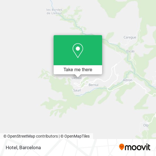 Hotel map