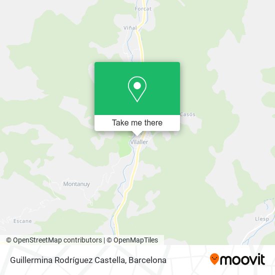 Guillermina Rodríguez Castella map