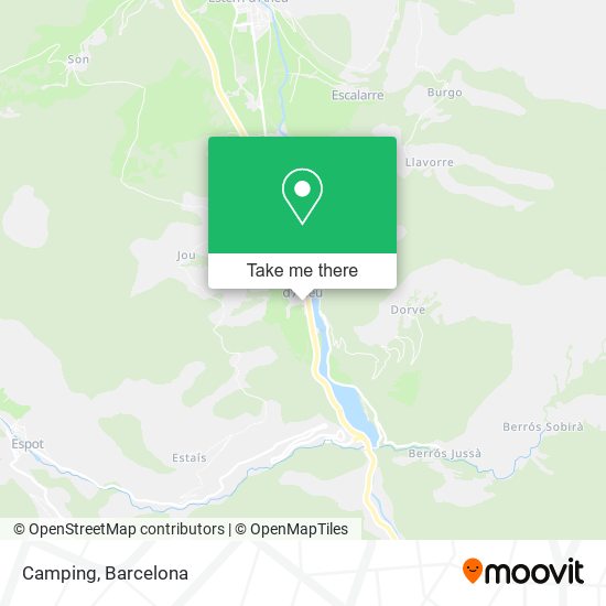 Camping map