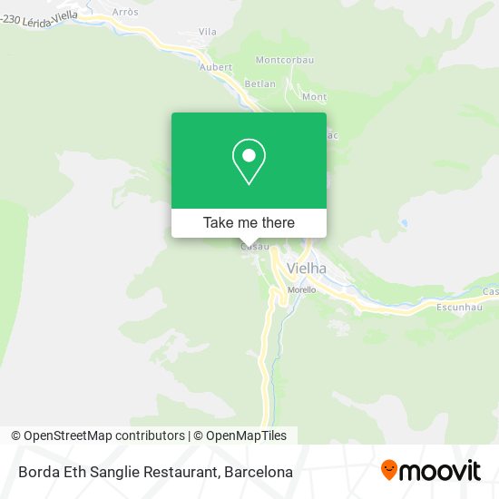 Borda Eth Sanglie Restaurant map