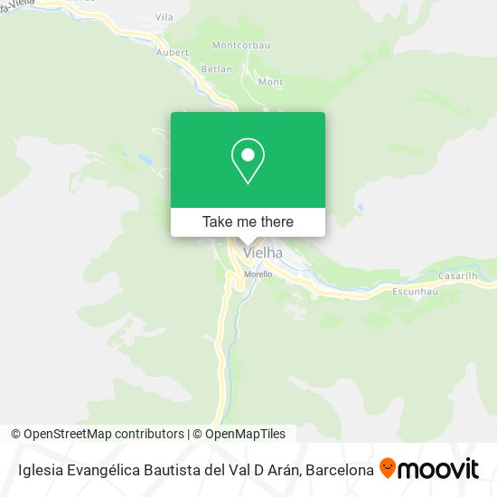 Iglesia Evangélica Bautista del Val D Arán map
