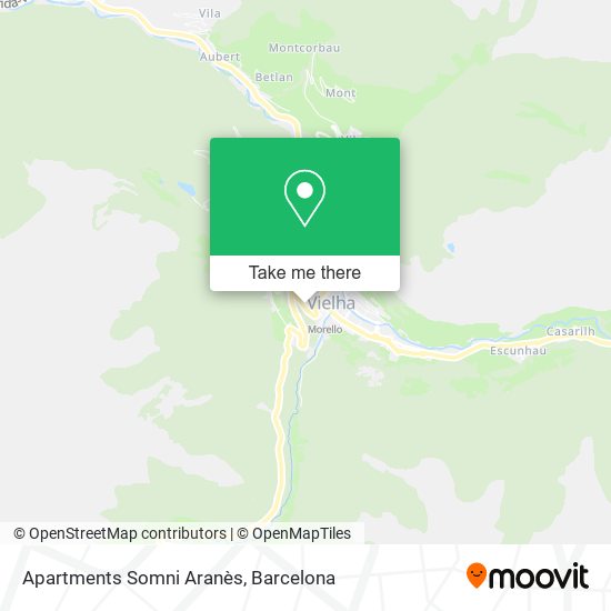 Apartments Somni Aranès map