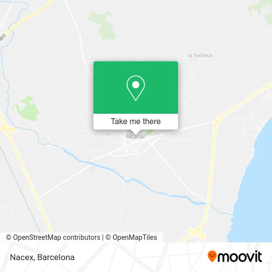 Nacex map