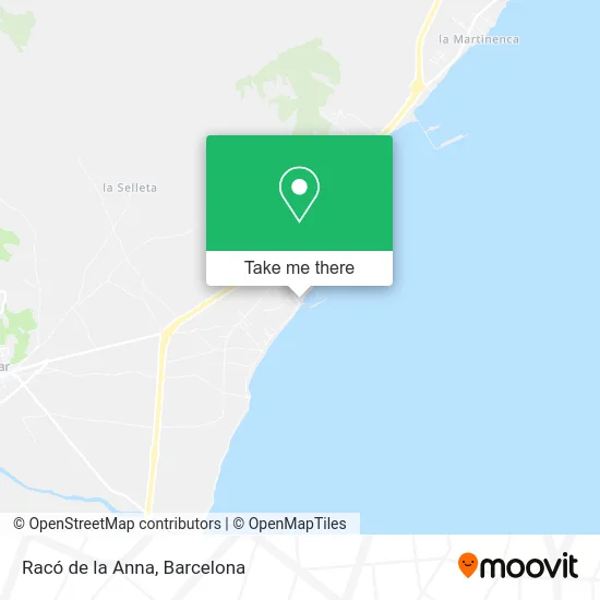 Racó de la Anna map