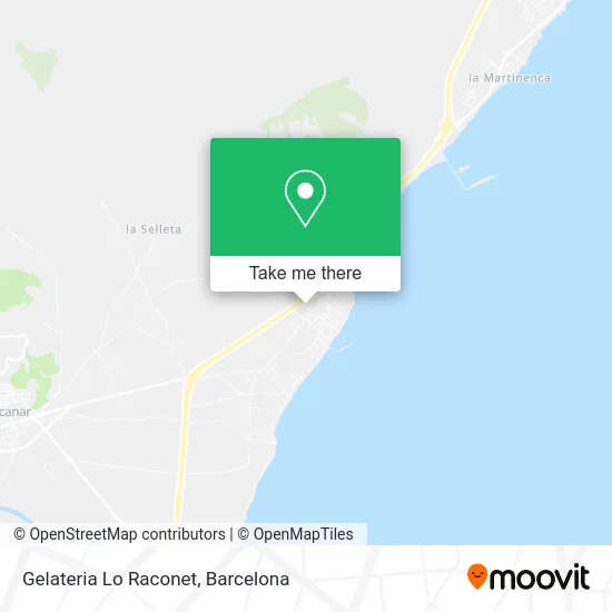 Gelateria Lo Raconet map