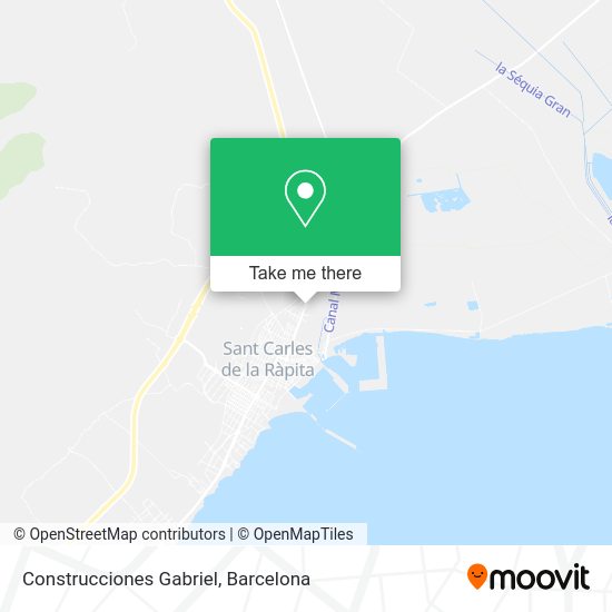 Construcciones Gabriel map
