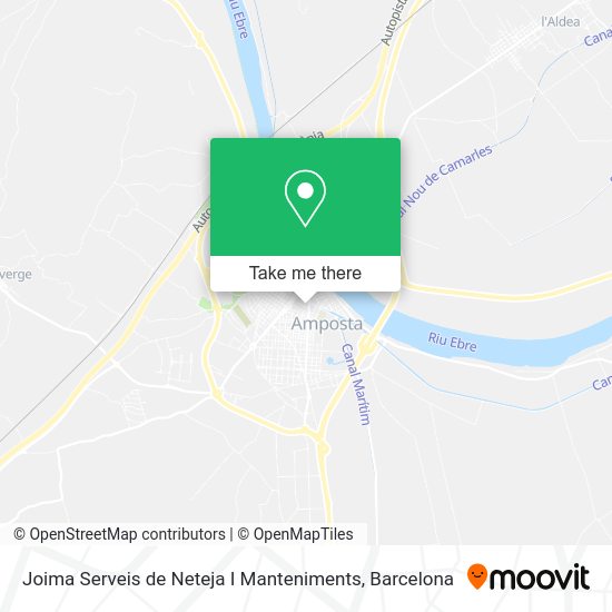 Joima Serveis de Neteja I Manteniments map