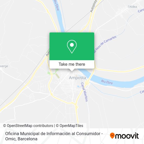 Oficina Municipal de Información al Consumidor - Omic map