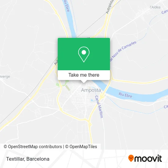 Textillar map