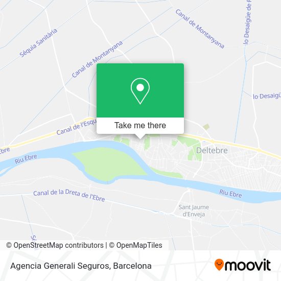 Agencia Generali Seguros map