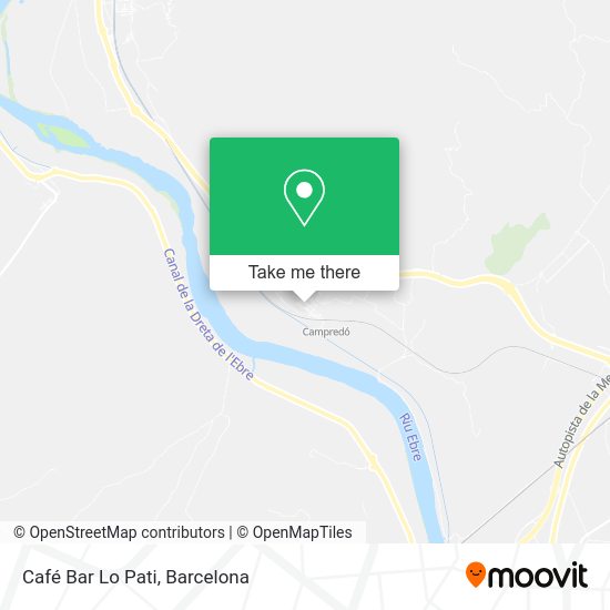 Café Bar Lo Pati map
