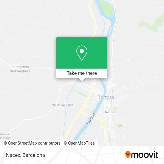 Nacex map