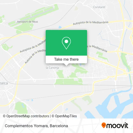 Complementos Yomara map
