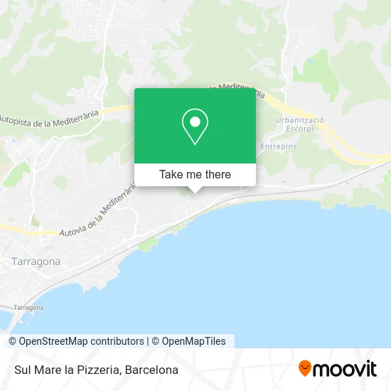 Sul Mare la Pizzeria map