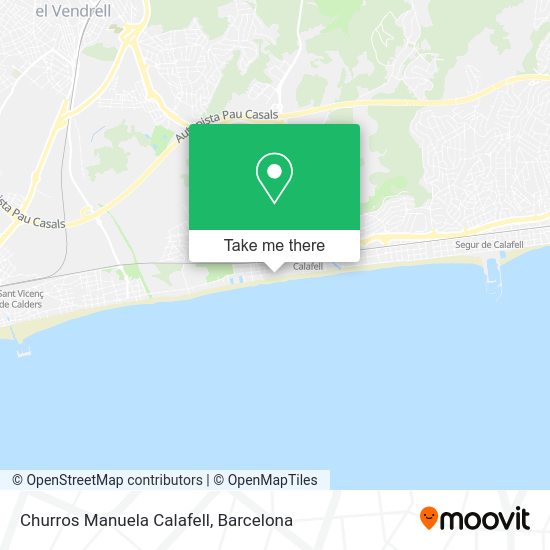 Churros Manuela Calafell map