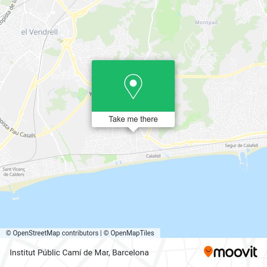 Institut Públic Camí de Mar map