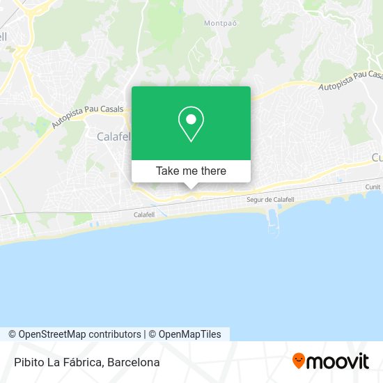 Pibito La Fábrica map