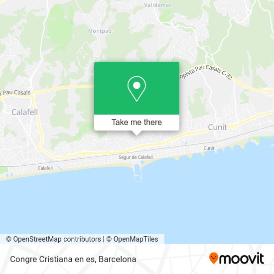Congre Cristiana en es map