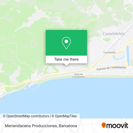 Meriendacena Producciones map