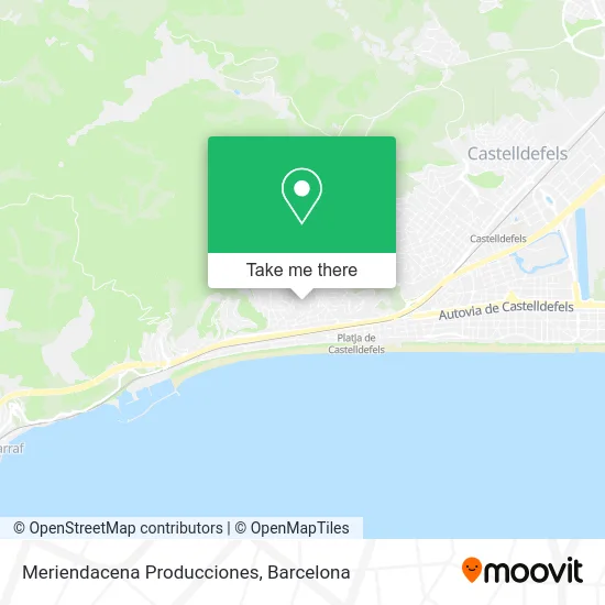 Meriendacena Producciones map