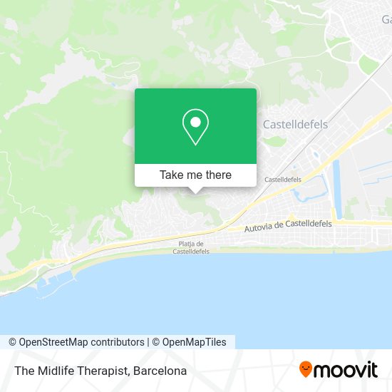 The Midlife Therapist map
