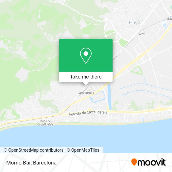 Momo Bar map