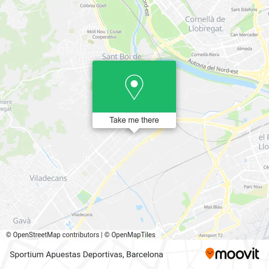 Sportium Apuestas Deportivas map