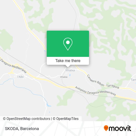 SKODA map