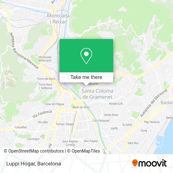 Luppi Hogar map