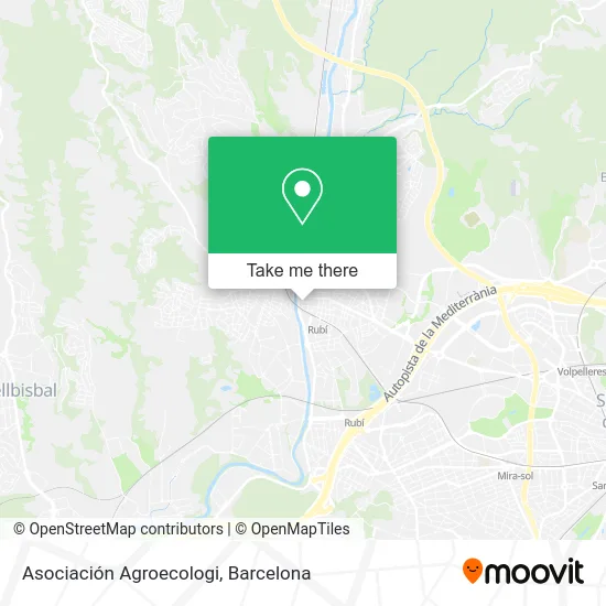 Asociación Agroecologi map