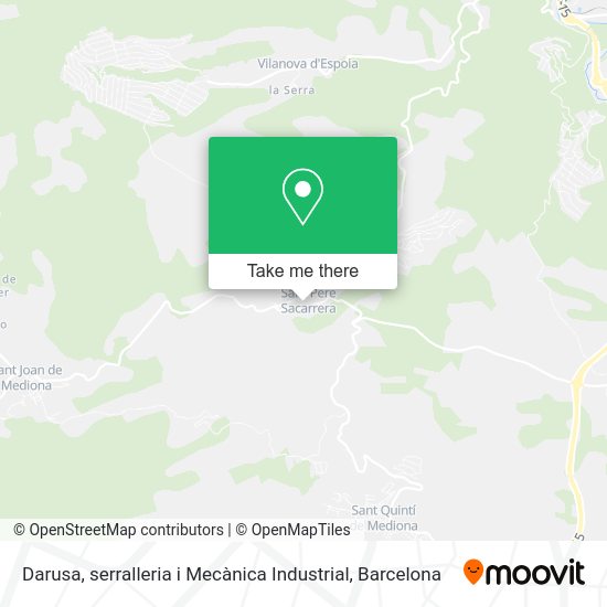 Darusa, serralleria i Mecànica Industrial map