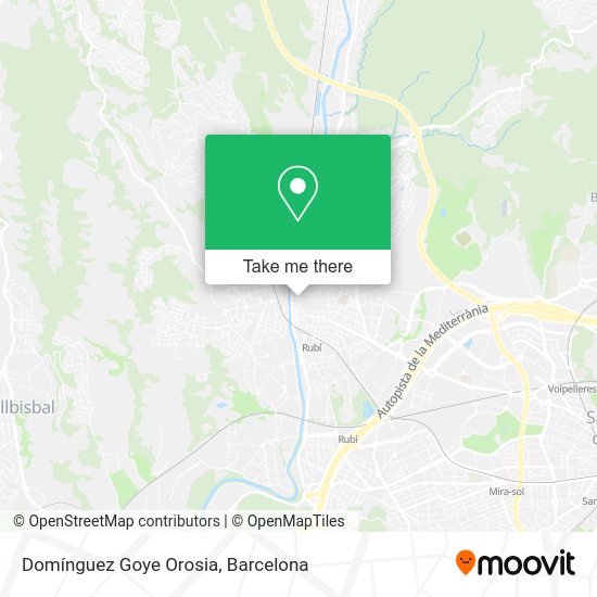 Domínguez Goye Orosia map