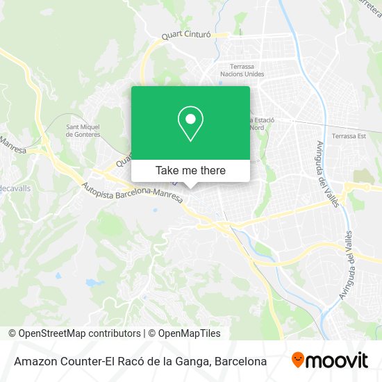 Amazon Counter-El Racó de la Ganga map