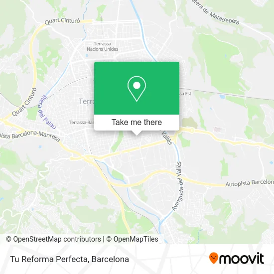 Tu Reforma Perfecta map