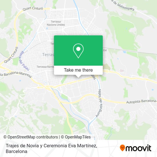 Trajes de Novia y Ceremonia Eva Martínez map