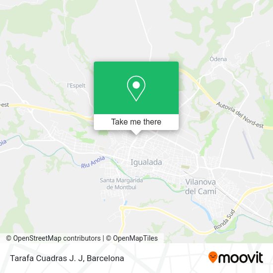 Tarafa Cuadras J. J map
