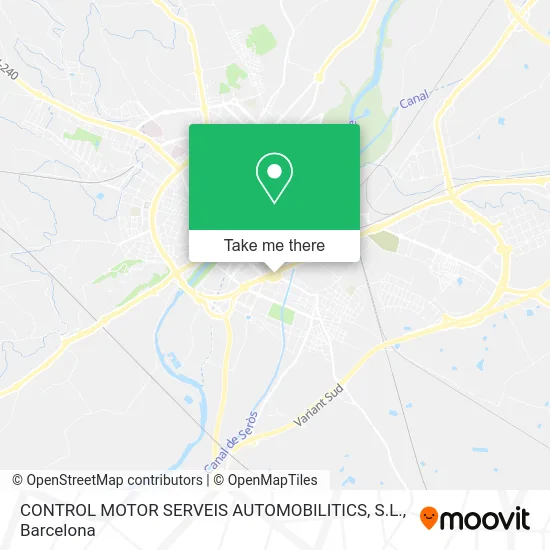 CONTROL MOTOR SERVEIS AUTOMOBILITICS, S.L. map