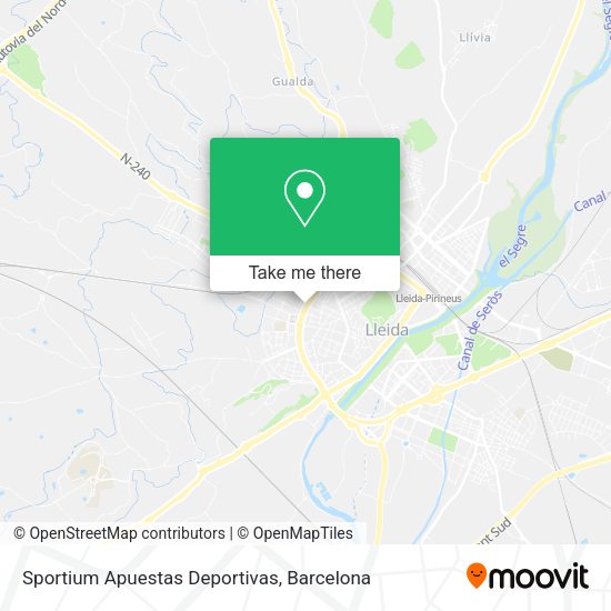 Sportium Apuestas Deportivas map
