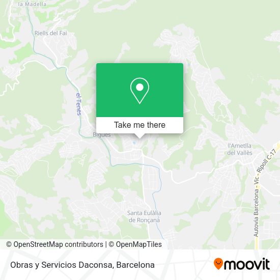 Obras y Servicios Daconsa map