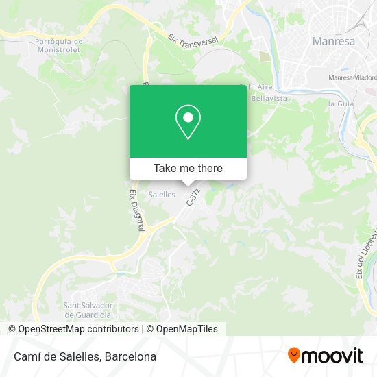 Camí de Salelles map