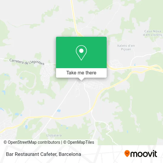 Bar Restaurant Cafeter map