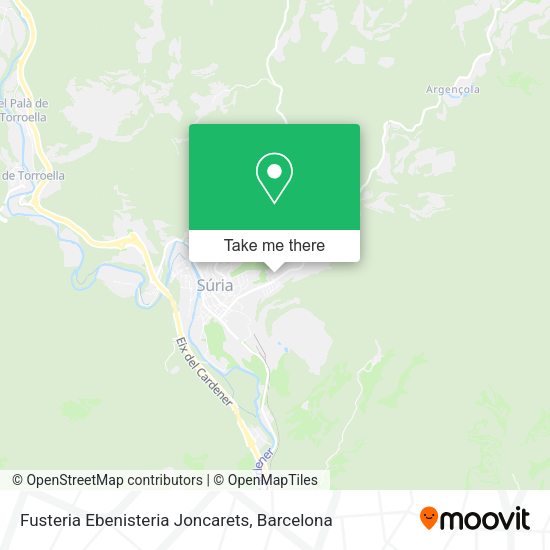 Fusteria Ebenisteria Joncarets map