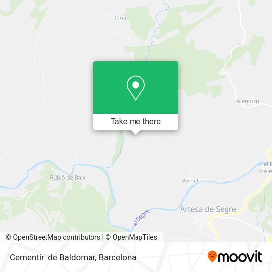 Cementiri de Baldomar map